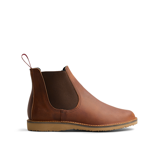 REDWING(レッドウィング) Style No.3128 Weekender Chelsea ウィークエンダー チェルシー カッパー「ラフ＆タフ」