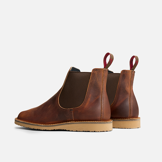REDWING(レッドウィング) Style No.3128 Weekender Chelsea ウィークエンダー チェルシー カッパー「ラフ＆タフ」