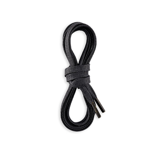 レッドウィング LACES STYLE NO.97155 48" Flat Waxed Laces Black 48インチ フラット ワックスドレース シューレース 靴紐 ブラック