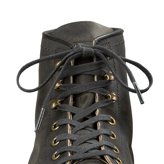 レッドウィング LACES STYLE NO.97155 48" Flat Waxed Laces Black 48インチ フラット ワックスドレース シューレース 靴紐 ブラック