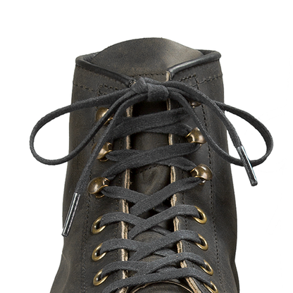 レッドウィング LACES STYLE NO.97155 48" Flat Waxed Laces Black 48インチ フラット ワックスドレース シューレース 靴紐 ブラック