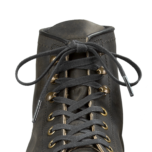 レッドウィング LACES STYLE NO.97155 48" Flat Waxed Laces Black 48インチ フラット ワックスドレース シューレース 靴紐 ブラック