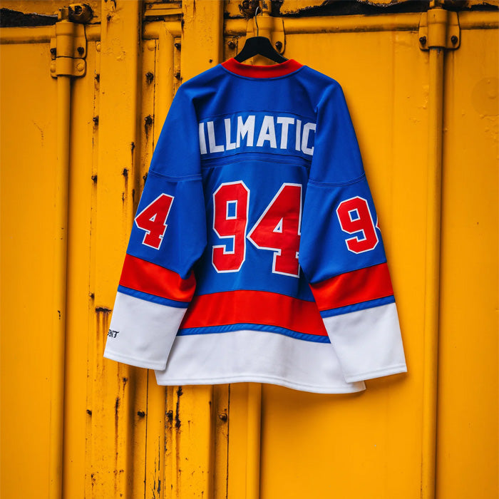 SAINT Mxxxxxx × NAS SM-HR1-0000-C21 / NAS_GAME SHIRT / BLUE