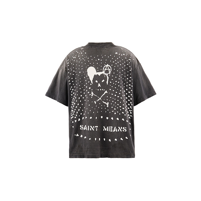 SAINT Mxxxxxx SM-MK1-0000-C50 / BKM_SS T-SHIRT / SAINT MEANS / BLACK