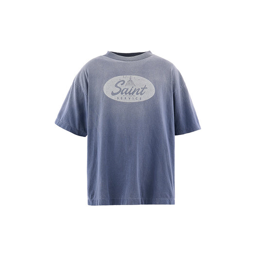 SAINT Mxxxxxx SM-MK8-0000-020 / SS T-SHIRT / SAINT SERVICE / NAVY