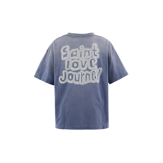 SAINT Mxxxxxx SM-MK8-0000-020 / SS T-SHIRT / SAINT SERVICE / NAVY