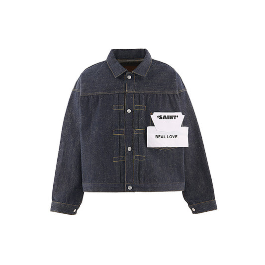 SAINT Mxxxxxx(セントマイケル) SM-MK8-0000-C45 / BBJ_DENIM JACKET / REGID / BLUE