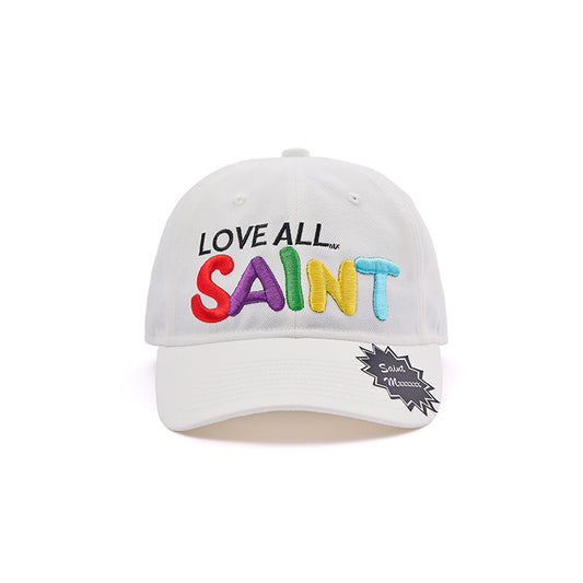 SAINT Mxxxxxx SM-MK8-0000-081 / CAP / LOVE ALL / WHITE