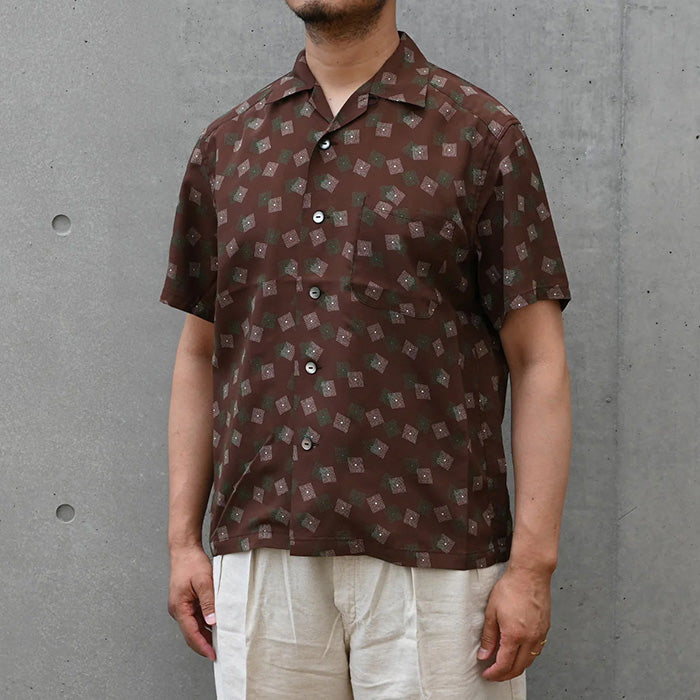 TROPHY CLOTHING（トロフィークロージング）Town Craft Rayon S/S Shirt / TR26SS-410