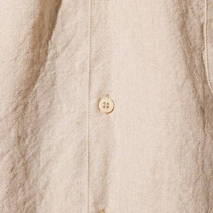 The 2 Monkeys Linen Cambrai Shirt TM21160 Ecru