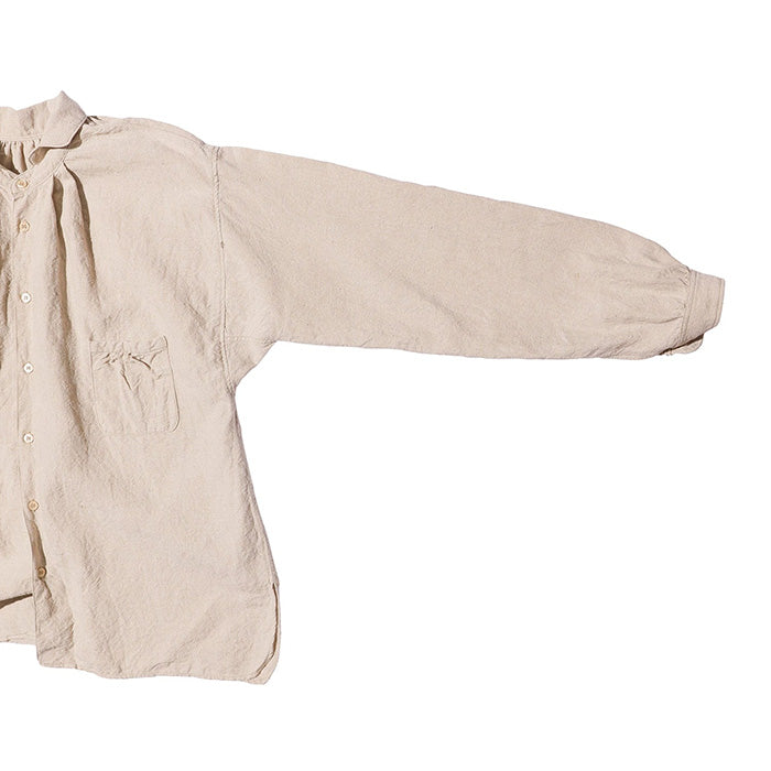 The 2 Monkeys Linen Cambrai Shirt TM21160 Ecru – UNIQUE＆SON'S
