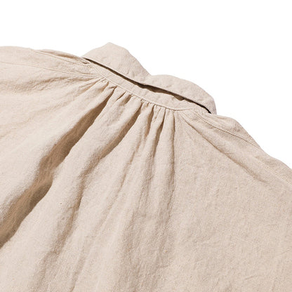 The 2 Monkeys Linen Cambrai Shirt TM21160 Ecru