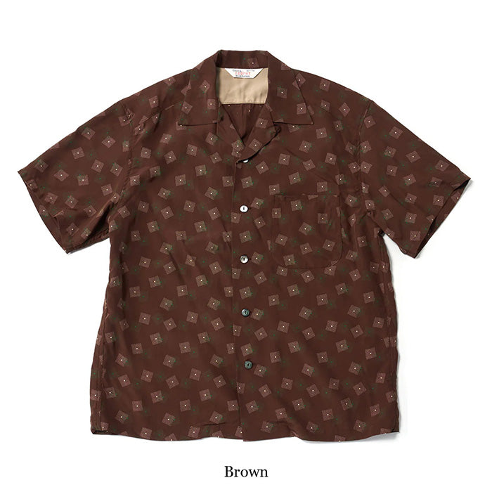 TROPHY CLOTHING（トロフィークロージング）Town Craft Rayon S/S Shirt / TR26SS-410