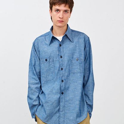 BIG YANK(ビッグヤンク)Y1942 CHAMBRAY SHIRT