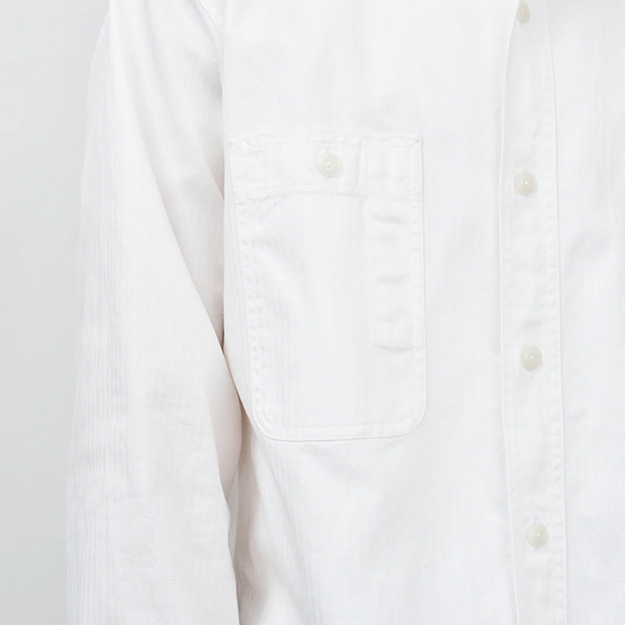 BIG YANK(ビッグヤンク)Y1943 L/W HBT SHIRT:WHITE