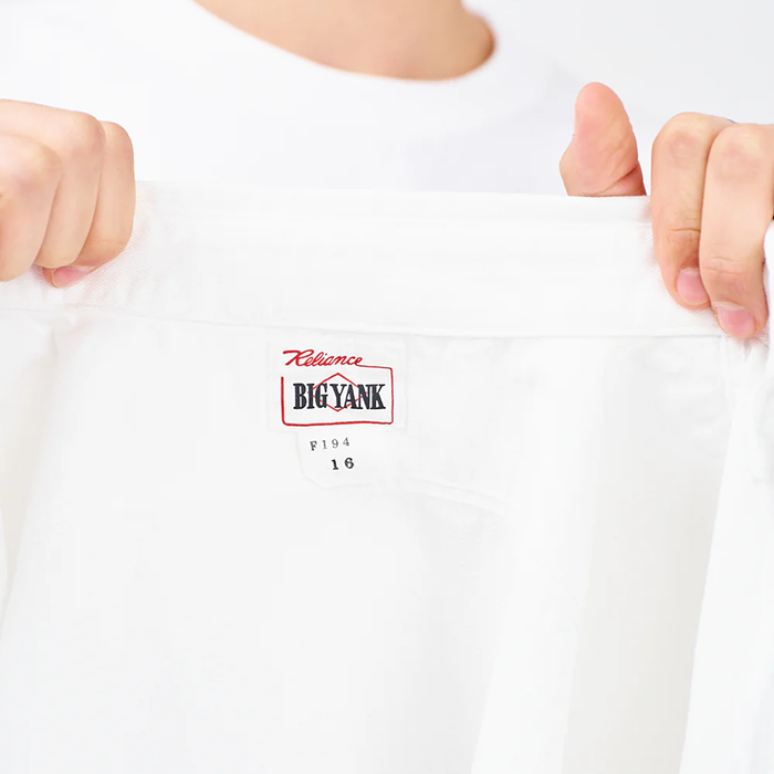 BIG YANK(ビッグヤンク)Y1943 L/W HBT SHIRT:WHITE
