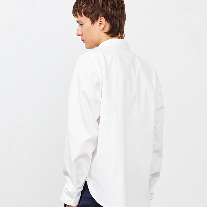 BIG YANK(ビッグヤンク)Y1943 L/W HBT SHIRT:WHITE