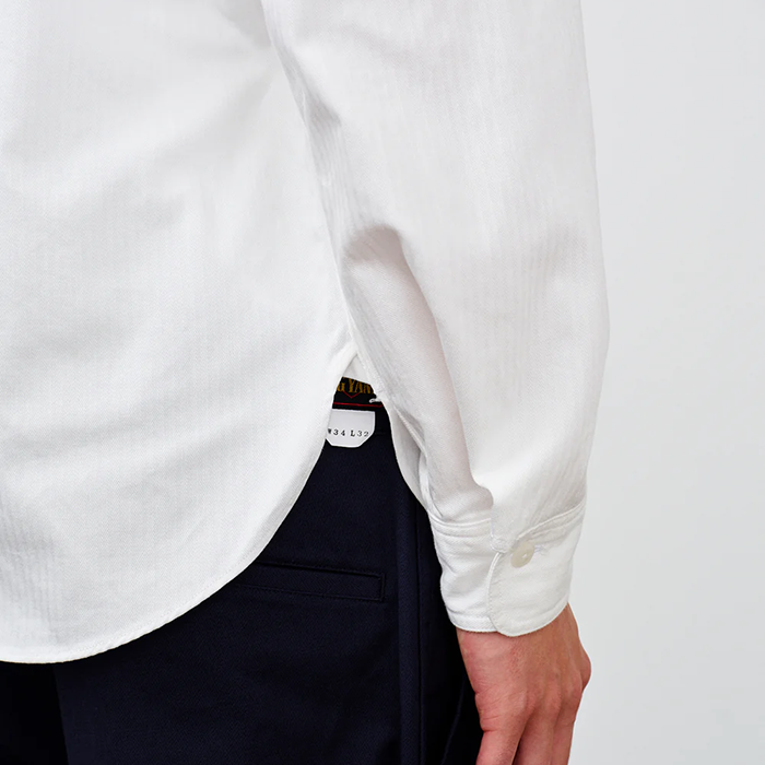 BIG YANK(ビッグヤンク)Y1943 L/W HBT SHIRT:WHITE – UNIQUE＆SON'S