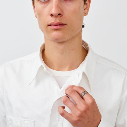 BIG YANK(ビッグヤンク)Y1943 L/W HBT SHIRT:WHITE