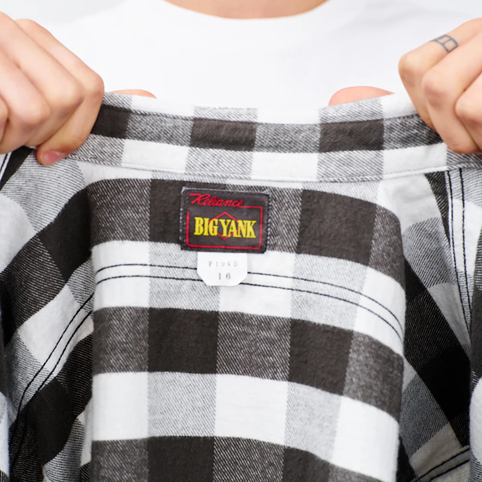 BIG YANK(ビッグヤンク)Y1945 FLANNEL SHIRT BLOCK CHECK