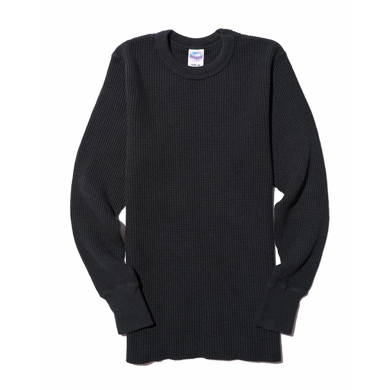 JELADO AB94237 Mega Thermal Crew Neck Black Vanilla Nachos