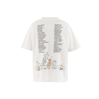 SAINT Mxxxxxx(セントマイケル) SM-MK8-0000-016 / SS T-SHIRT / SAINT WET / WHITE