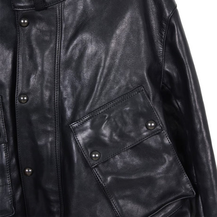 MASSES HORSE LEATHER COAT VINTAGE W