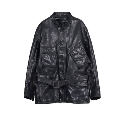 MASSES HORSE LEATHER COAT VINTAGE W