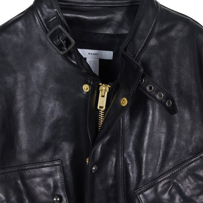 MASSES HORSE LEATHER COAT VINTAGE W