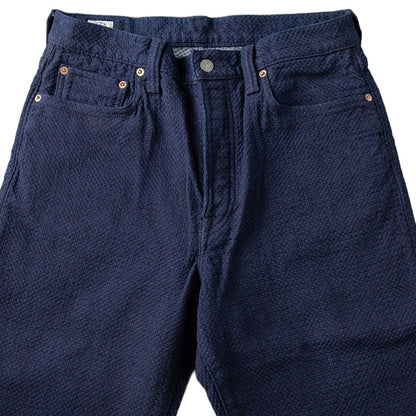 omotodenim 0821 15oz Ori-sashi Sashiko Loose Fit Pants
