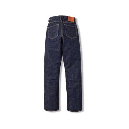FULL COUNT(フルカウント)0107 Womens Wide Straight Monroe Denim (One Wash)