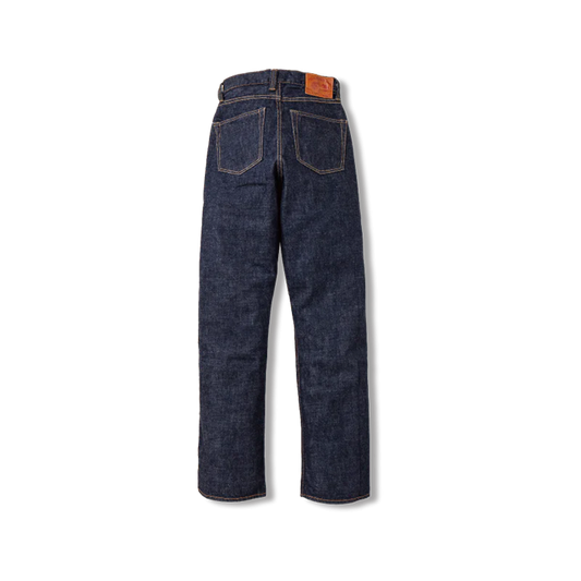 FULL COUNT(フルカウント)0107 Womens Wide Straight Monroe Denim (One Wash)