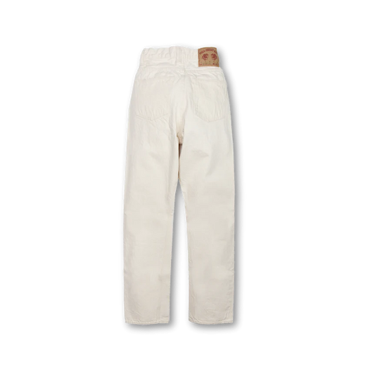 FULLCOUNT(フルカウント) 0107EC Womens Wide Straight “Monroe” Ecru Denim
