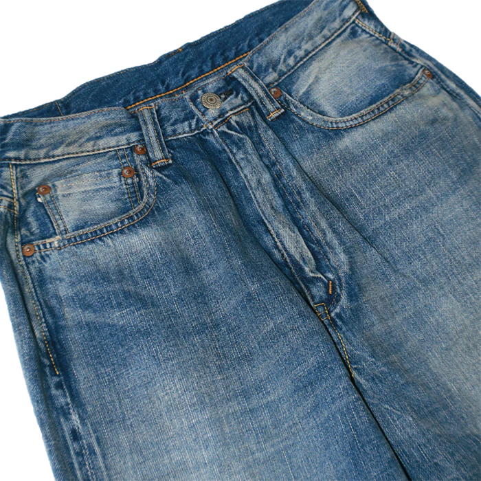 FULL COUNT(フルカウント)0107SSHW Womens Wide Straight ”Monroe” Denim HW (Super Smooth)