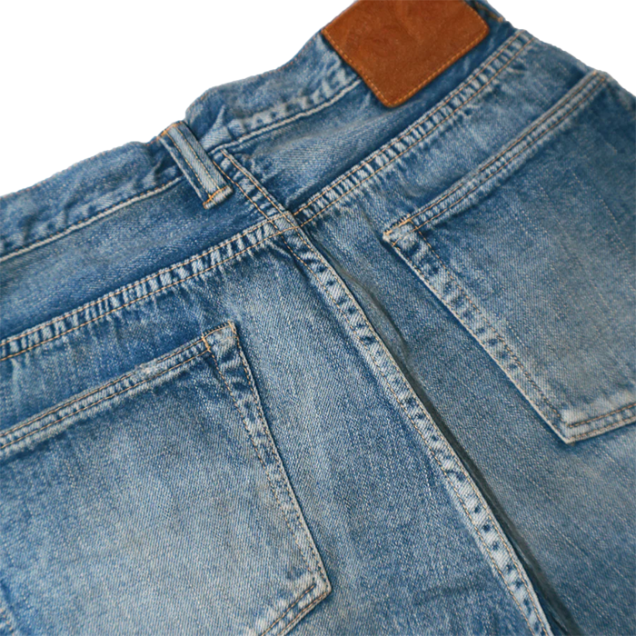 FULL COUNT(フルカウント)0107SSHW Womens Wide Straight ”Monroe” Denim HW (Super Smooth)