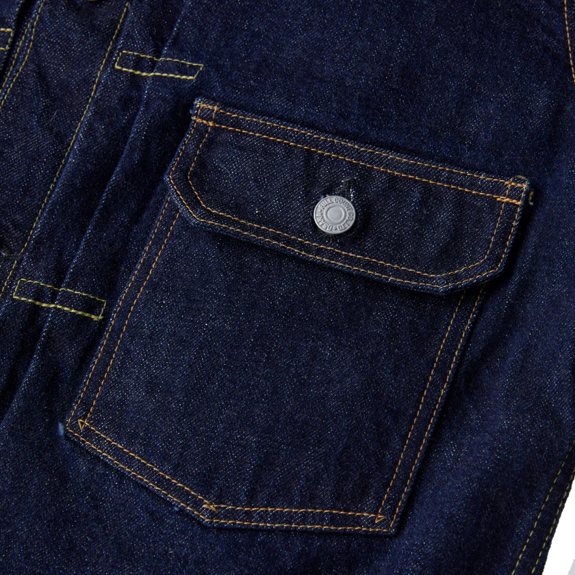 FULLCOUNT(フルカウント) 2107W Type1 Denim Jacket 13.7oz(One Wash)