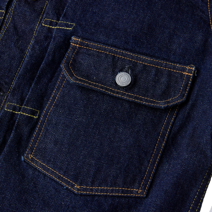 FULLCOUNT(フルカウント) 2107W Type1 Denim Jacket 13.7oz(One Wash)
