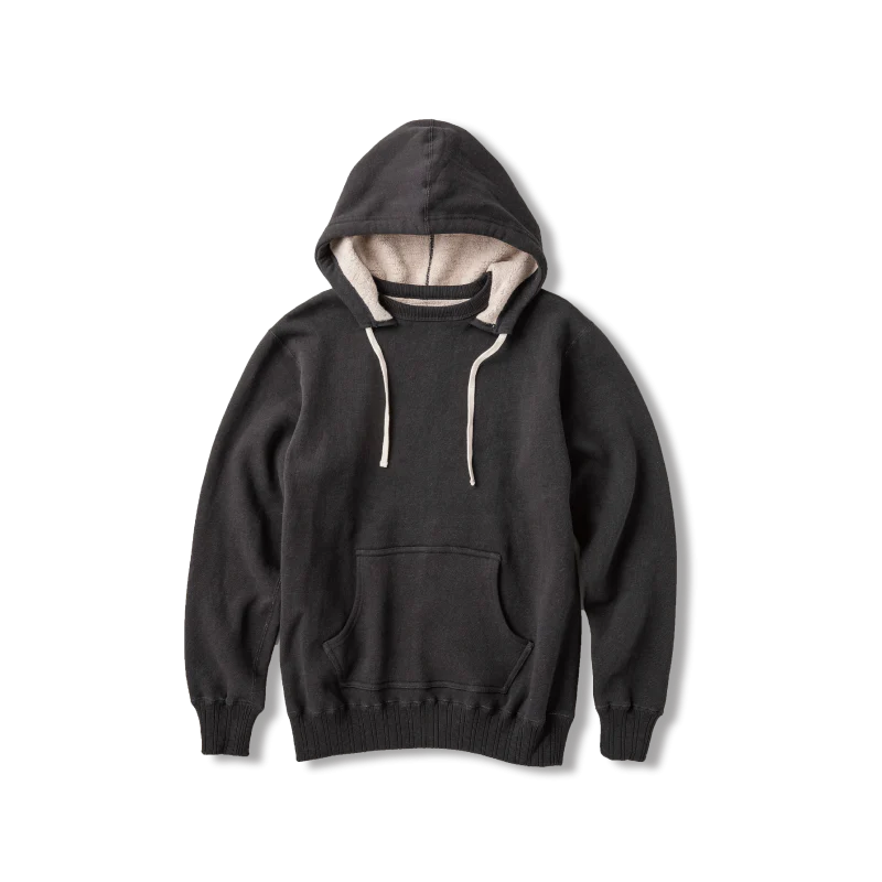 FULLCOUNT(フルカウント) 3745 After Hood Sweat Shirt Mother Cotton Hethaer  Ink.Blk Gray