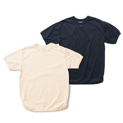FULLCOUNT(フルカウント) 5222-22 Flat Seam Heavyweight T Shirt Ink.Blk Ecru