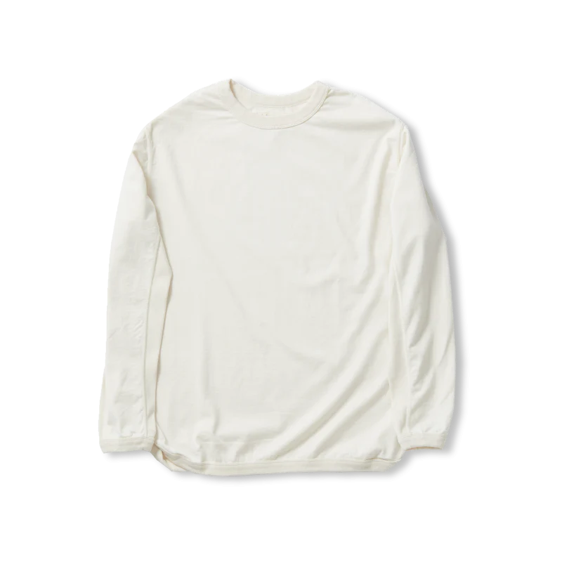 FULLCOUNT(フルカウント) 5222L Flat Seam Heavyweight Longsleeve T Shirt Ink.Blk Ecru