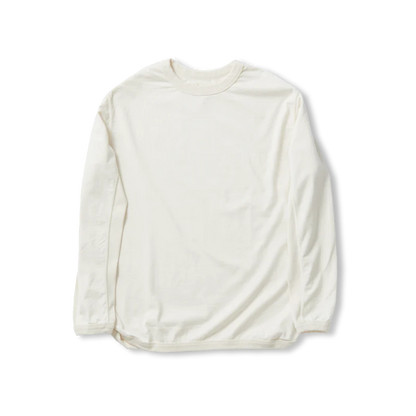 FULLCOUNT(フルカウント) 5222L Flat Seam Heavyweight Longsleeve T Shirt Ink.Blk Ecru