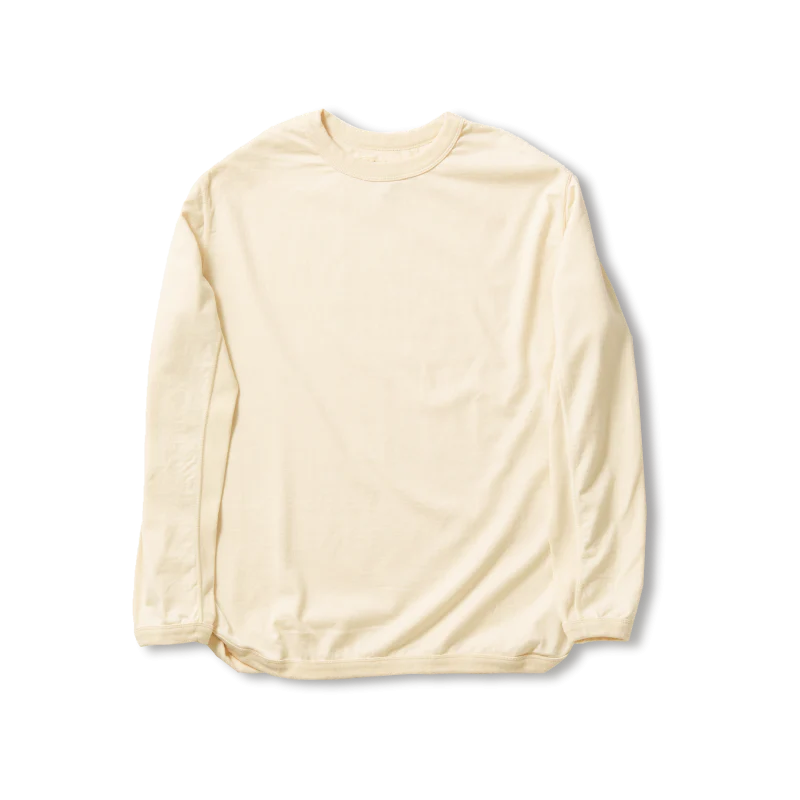 FULLCOUNT(フルカウント) 5222L Flat Seam Heavyweight Longsleeve T Shirt Ink.Blk Ecru