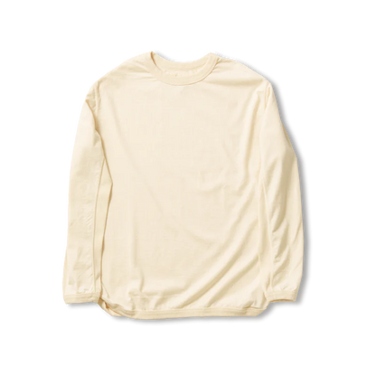 FULLCOUNT(フルカウント) 5222L Flat Seam Heavyweight Longsleeve T Shirt Ink.Blk Ecru