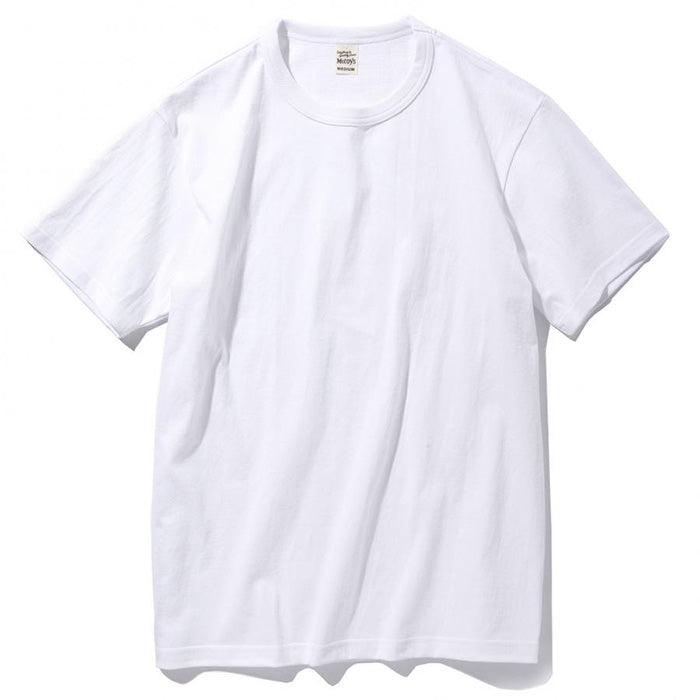 JOE McCOY MC20000 McCOY'S 2pcs PACK TEE WHITE NAVY BLACK