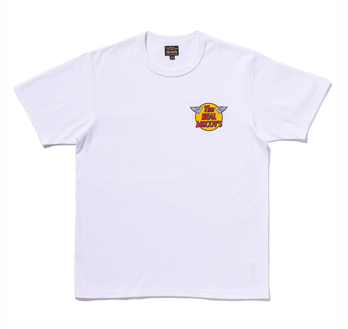 The REAL McCOY'S(ザ・リアルマッコイズ)THE REAL McCOY'S LOGO TEE S/S