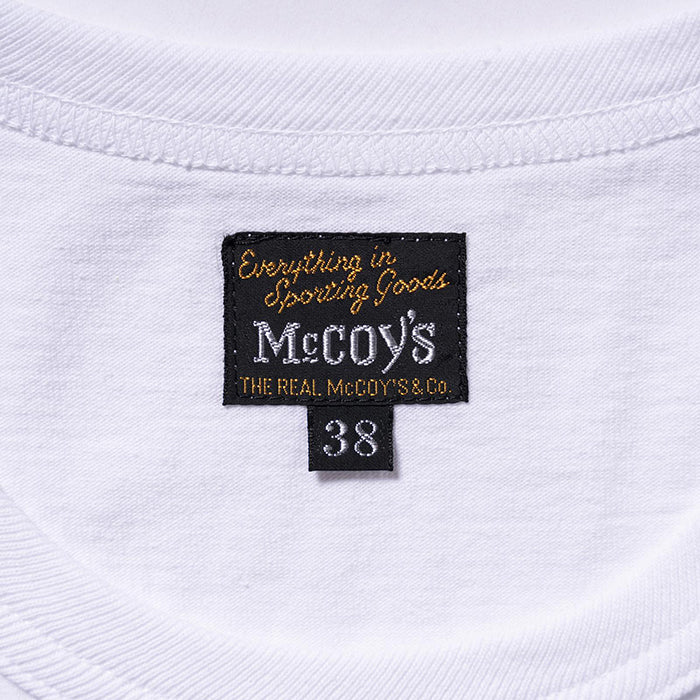 The REAL McCOY'S(ザ・リアルマッコイズ)THE REAL McCOY'S LOGO TEE S