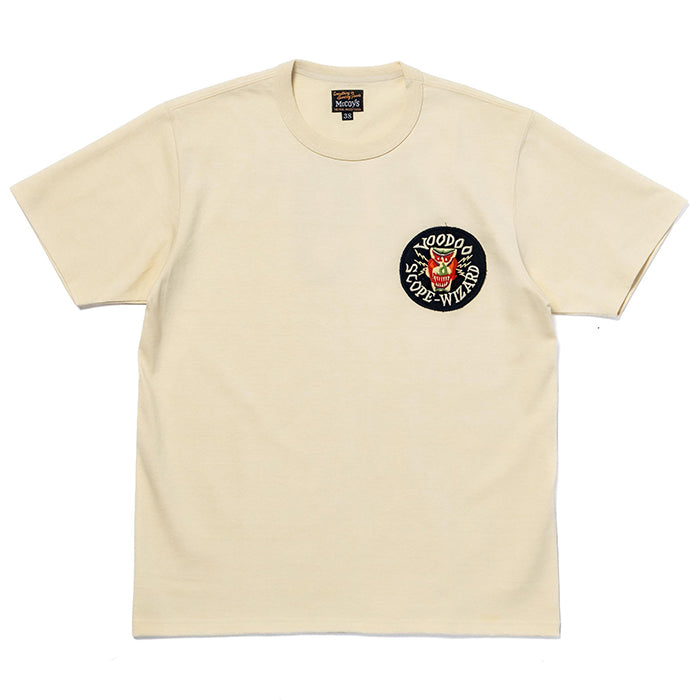 The REAL McCOY'S(ザ・リアルマッコイズ)MILITARY TEE / VOODOO, SCOPE WIZARD