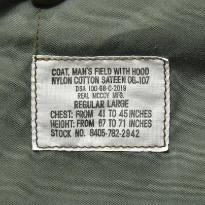 The REAL McCOY'S(ザ・リアルマッコイズ)COAT, MAN'S, FIELD, M-65
