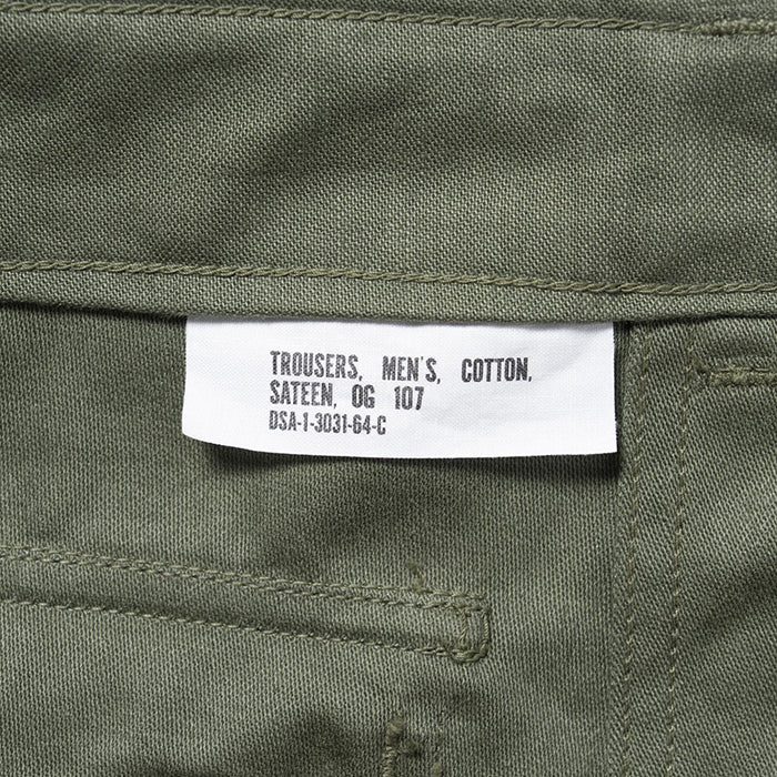 The REAL McCOY'S(ザ・リアルマッコイズ)TROUSERS, MEN'S, COTTON SATEEN, OG-107