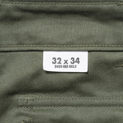 The REAL McCOY'S(ザ・リアルマッコイズ)TROUSERS, MEN'S, COTTON SATEEN, OG-107